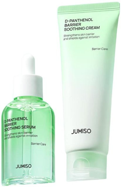 Jumiso D-Panthenol Barrier Set, Beruhigungscreme 80ml und Serum 70ml, Empfindliche Haut - Bild 1