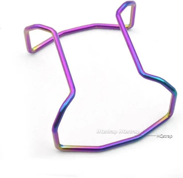 HQstrap Uhrenstoßfänger Edelstahl, purple, Unisex - Bild 1