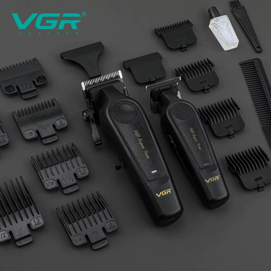 VGR Haarschneider Set, Schwarz - Bild 2