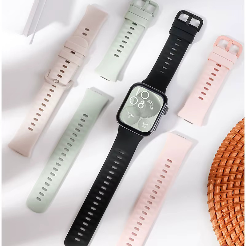 Huawei Uhrenarmband TPU, Schwarz, für Huawei Fit4pro, Huawei Fit4 - Bild 3