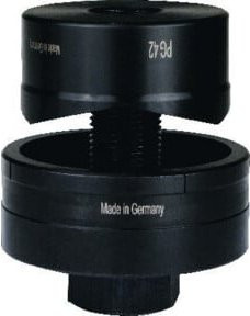 Alfra Blechlocher MonoCut D.22,5mm PG 16 für Rohre und Verschraubungen in Schwarz - Bild 1
