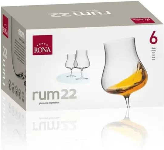 Rona Kristall-Whiskey-Glas Copita Nosing-Glas für Brandy, Wodka und Gin, Transparent, 220 ml - Bild 1