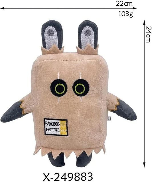 Zenless Zone Zero Bangboo Plüschpuppen, Kaninchen Kuscheltier, 20cm, ab 14 Jahren - Bild 1