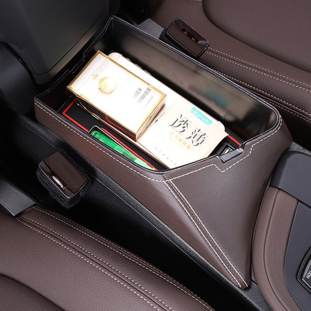 Zentrale Sitz-Armlehnen-Box für BMW X1 F48 und X2 F39 (2016-2021) als Organizer und Stauraum für dein Auto (LHD) - Bild 1