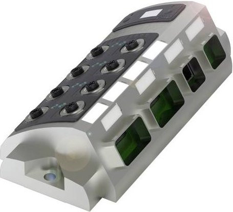 Balluff BNI007K Netzwerk-Modul BNI PNT-508-105-Z031 Ethernet/LAN in Grau - Bild 1