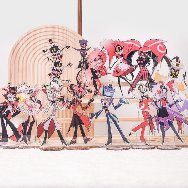 Bandai Hazbin Hotel Charakter-Aufsteller, Einzelfigur, Kunststoff - Bild 1