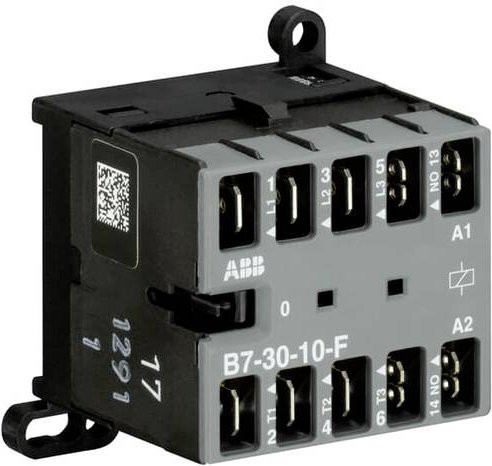 ABB B7-30-10-F-84 Kleinschütz mit 4 Schließern, 5.5kW, Grau - Bild 1