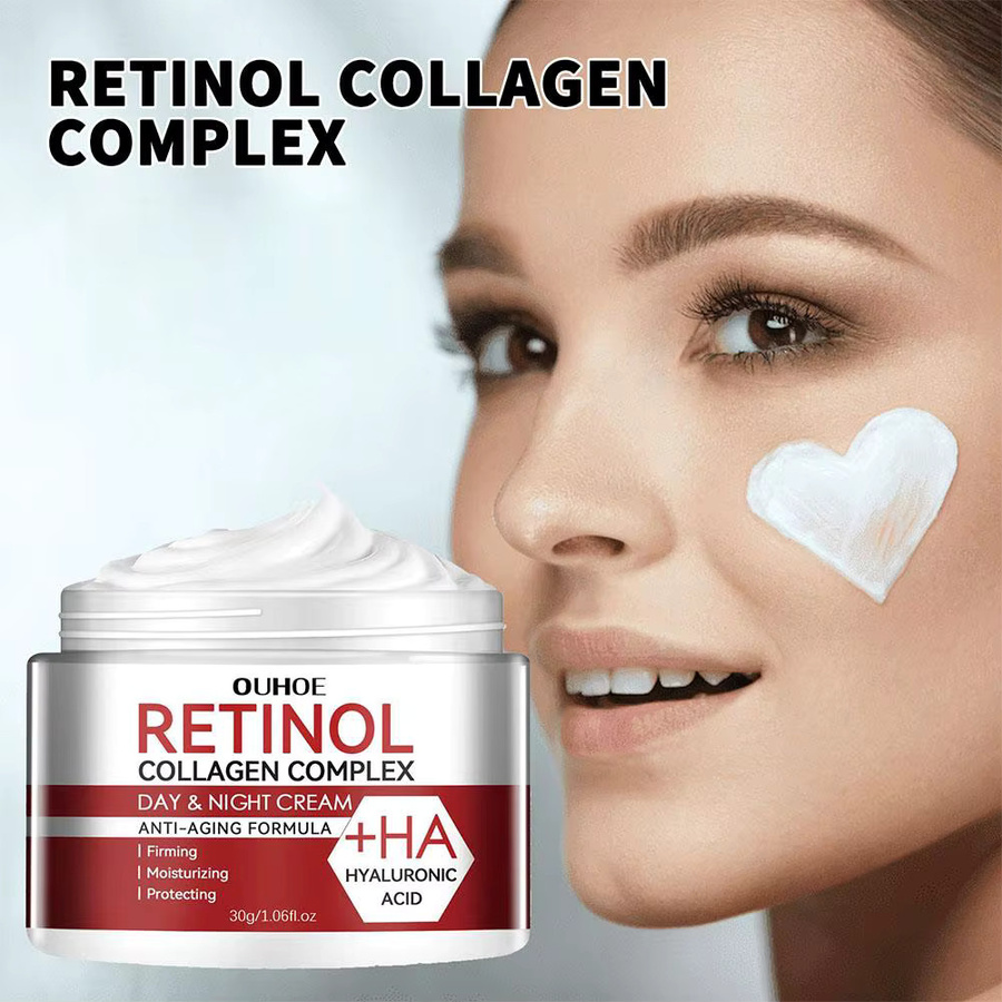 OUHOE Retinol Gesichtspflege Creme, für normale Haut, Unisex - Bild 2