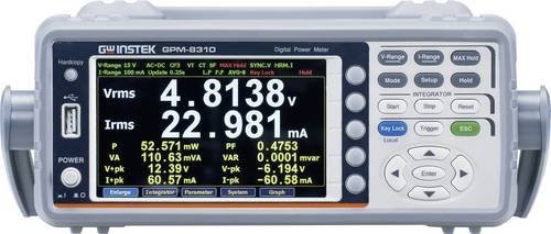GW Instek GPM-8310 Netz-Analysegerät mit DA4 in Grau - Bild 1
