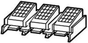 Eaton IP2X Fingerschutz für BG2 3p. NZM2-XIPK - Bild 1
