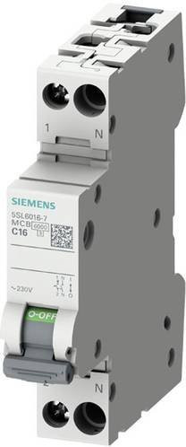 Siemens Leitungsschutzschalter 5SL6040-7 MCB 40A grau - Bild 1