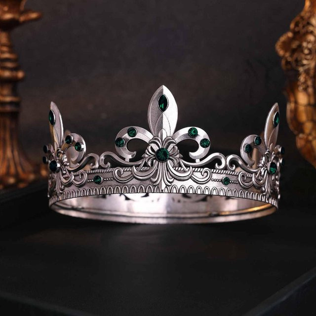 Diadem Silber, Grün, Herren - Bild 1