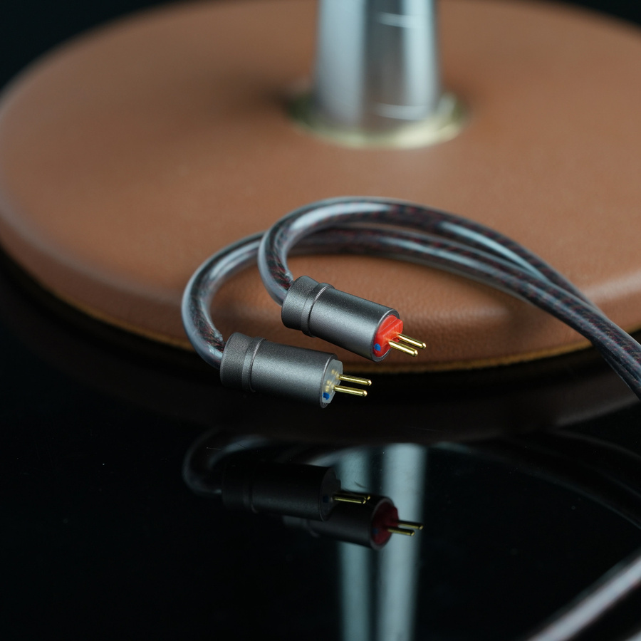XINHS HA025 HiFi-Kopfhörer-Upgrade-Kabel mit MMCX und 0,78 mm 2PIN, 4,4 mm symmetrisch und 3,5 mm Anschluss, weiß - Bild 3