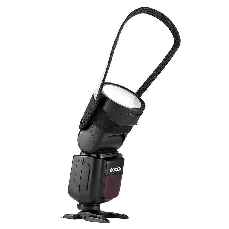 Godox Mini-Blitz-Diffusor silberweißer Reflektor für V860III V1 V1PRO V850II Blitzgeräte - Bild 2