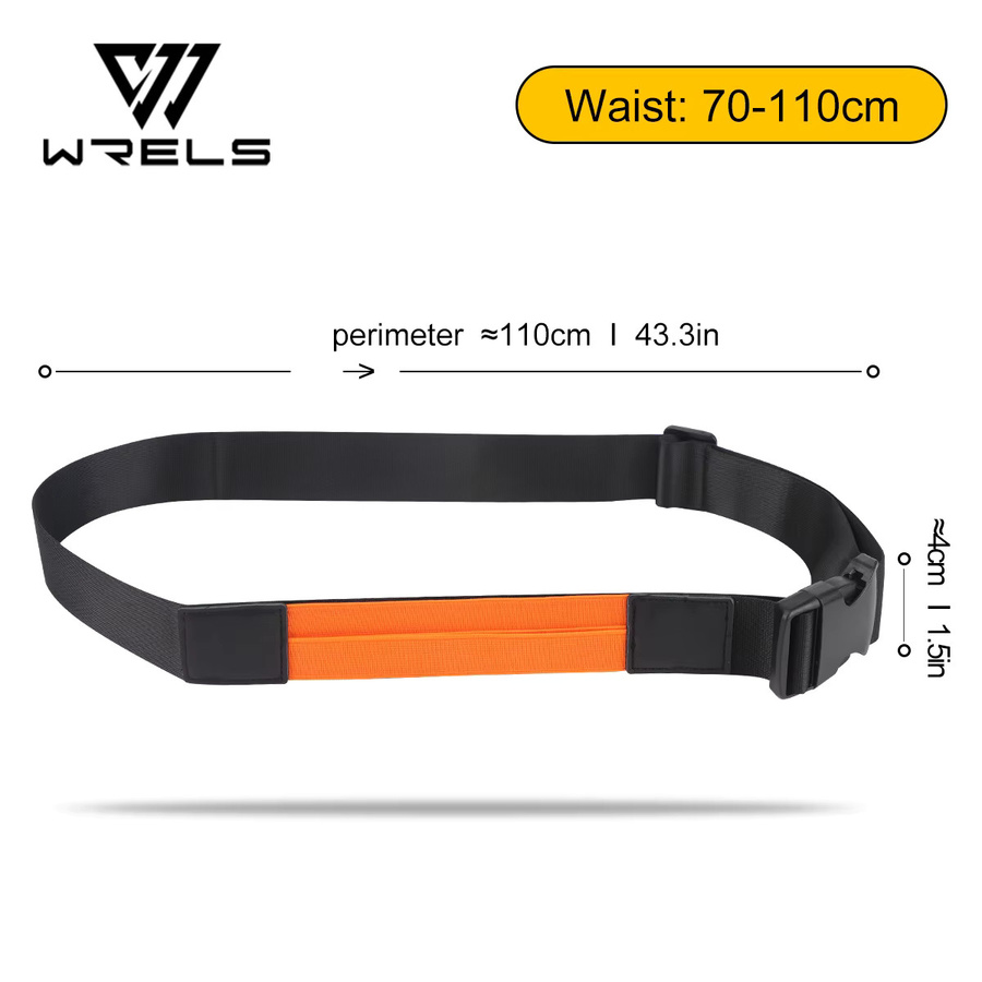 WRELS Kamera-Hüftgurt in Schwarz, verstellbarer Fotografie-Festgürtel für Outdoor und Radfahren - Bild 5