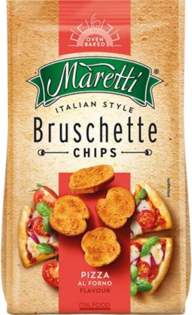 Maretti Bruschette Pizza al Forno Brotchips 85 g - Bild 1