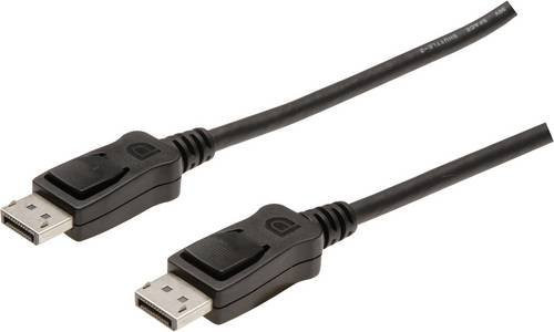 Digitus DisplayPort Anschlusskabel Schwarz, Länge: 15,0 m - Bild 1