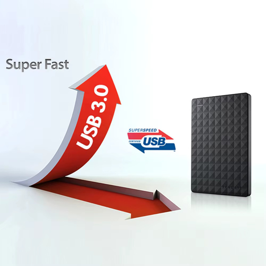 Seagate Expansion HDD Externe Festplatte 500 GB, 2,5 Zoll, USB-A, Schwarz - Bild 4