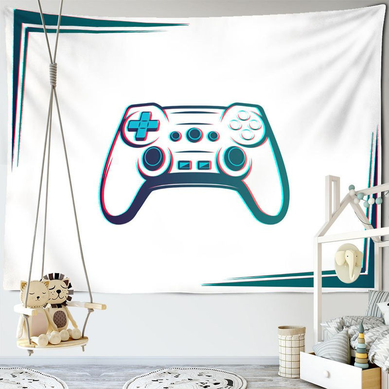 Binchi Outdoor Equipment Wandbehang im Bohemian Style mit Engel-Motiv, weiß, B: 95 cm, H: 70 cm - Bild 1
