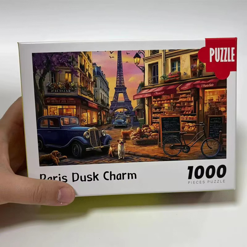 MaxRenard Paris at Dusk, Mini-Puzzle, 1.000 Teile - Bild 2