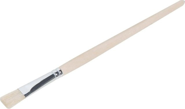 LUX-TOOLS Gussowpinsel mit Holzgriff für wasserbasierte Farben, Breite: 18,0 cm - Bild 1