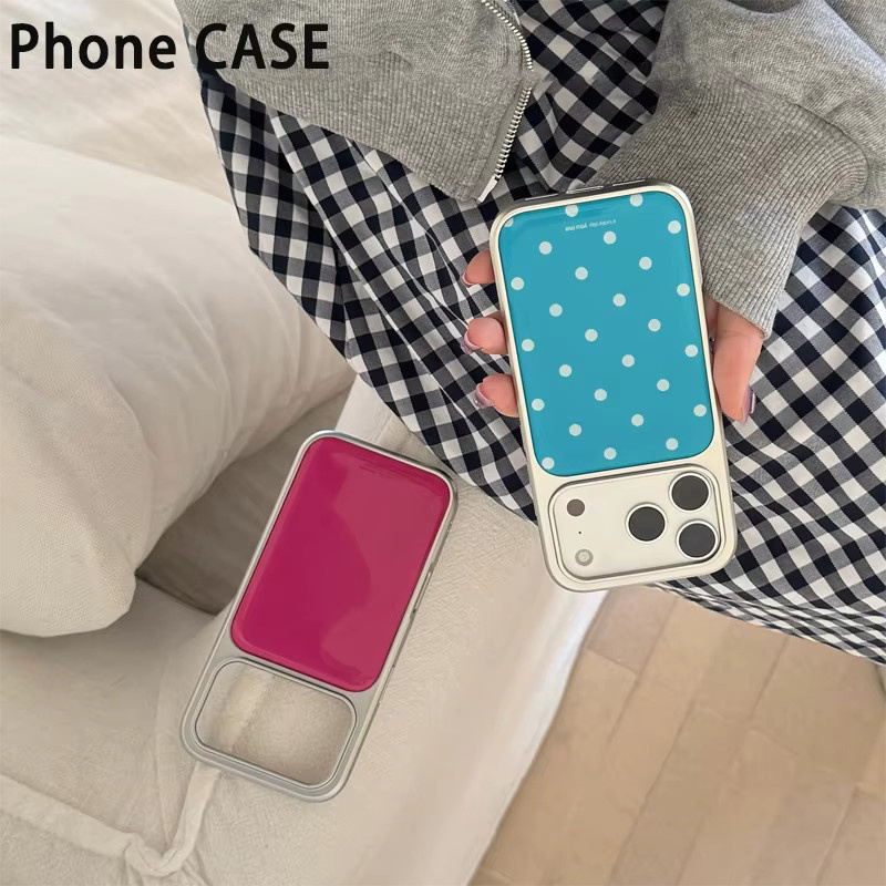 DecoPhone Handyhülle im koreanischen minimalistischen Love Wave Design für iPhone XR bis iPhone 17 Pro Max, Silber/Mehrfarbig - Bild 3