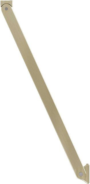 AICA Diagonale Wandhalterung für Duschkabinen und Glaswände in Gold Glänzend, Breite: 50 cm, für 6-8 mm Glasstärke - Bild 1