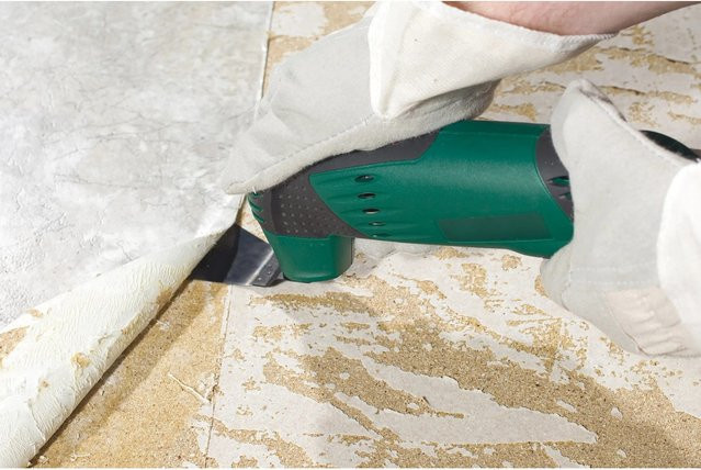 LUX-TOOLS Multitool Schaber in Grün mit 52 mm Arbeitsbreite - Bild 1