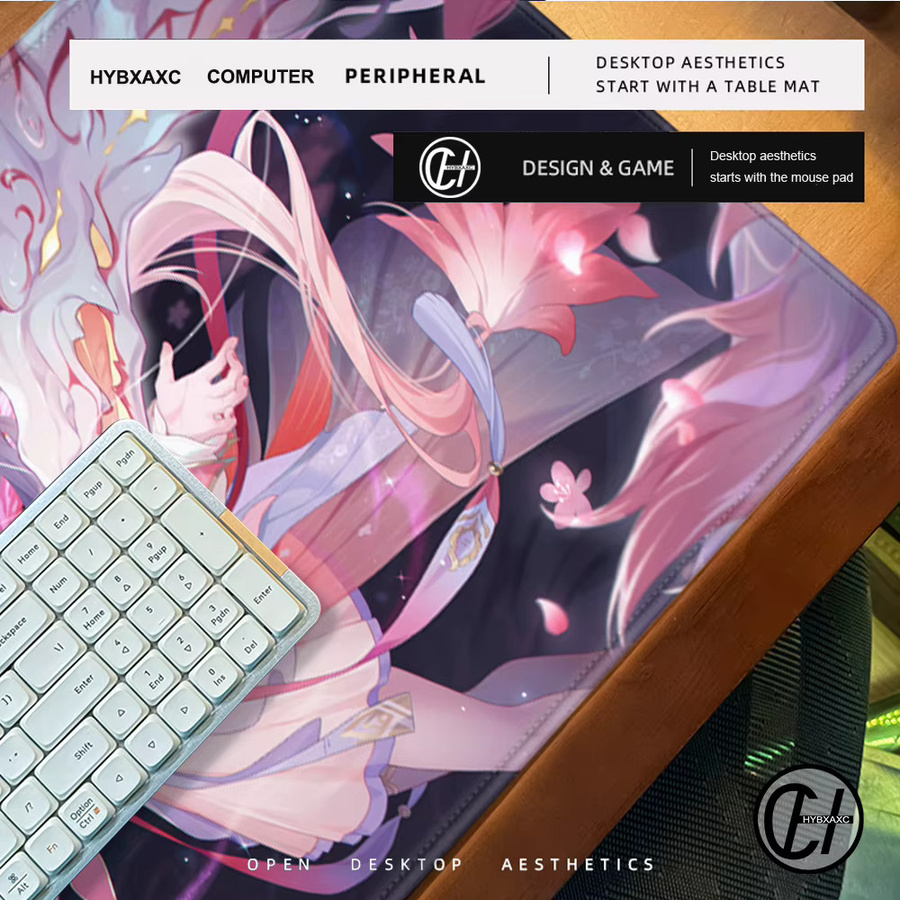 Wuthering Waves Jinhsi Comic Mauspad Multicolour Anime Gaming Zubehör für PC und Laptop - Bild 5