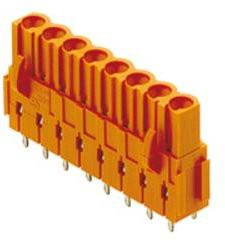 Weidmüller Buchsengehäuse-Platine BL/SL in Orange, Rastermaß: 5.08 mm, 30 Stück - Bild 1