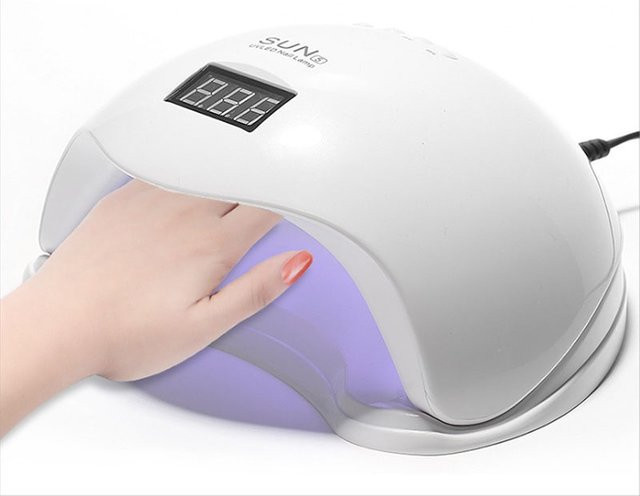 LULAA Nageltrockner mit LED-UV-Licht, LCD-Display, Unisex - Bild 1