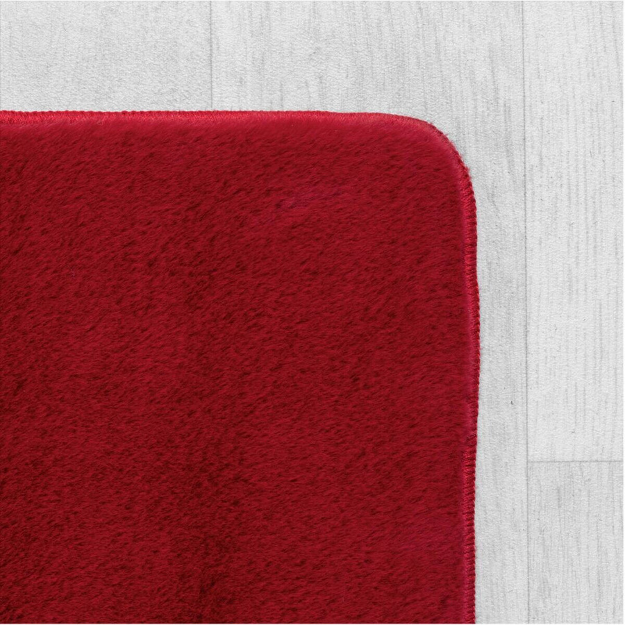 Ayyildiz Kurzflorteppich Joy Rund Rot Durchmesser: 80 cm - Bild 3