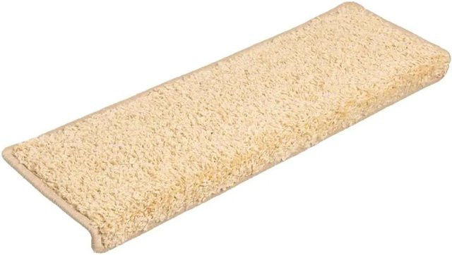 vidaXL Stufenmatten 20er Set beige, selbstklebend, rutschfest und geräuschdämmend, B/T/H: 65 x 21 x 4 cm - Bild 1