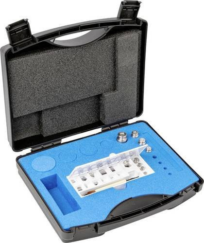 Kern F2 Gewichtsatz aus Edelstahl in Silber mit Kunststoff Etui, 1 mg - 50 g - Bild 1