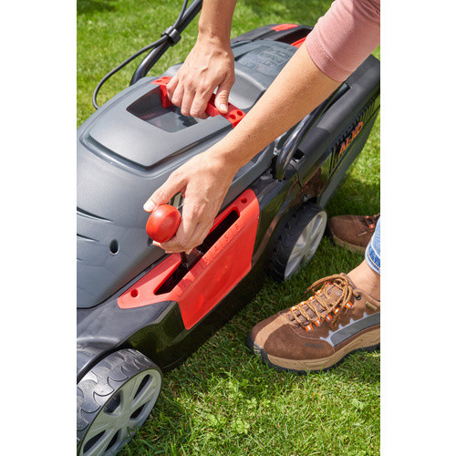 AL-KO Elektro-Rasenmäher 34.4 E COMFORT in Schwarz mit 1200 W und 34 cm Schnittbreite - Bild 2