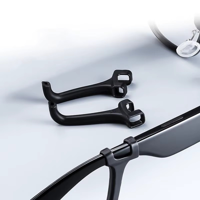 SD&HI Voice Focus Privacy Ohrstöpsel aus Silikon mit Verstärkern für Ray-Ban Meta Smart Glasses Gen1/2 Wayfarer Skyler Headliner in Schwarz - Bild 2