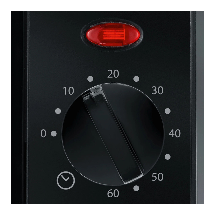 Severin Minibackofen TO 2052 mit Timerfunktion in Schwarz und Silber, 9l - Bild 4