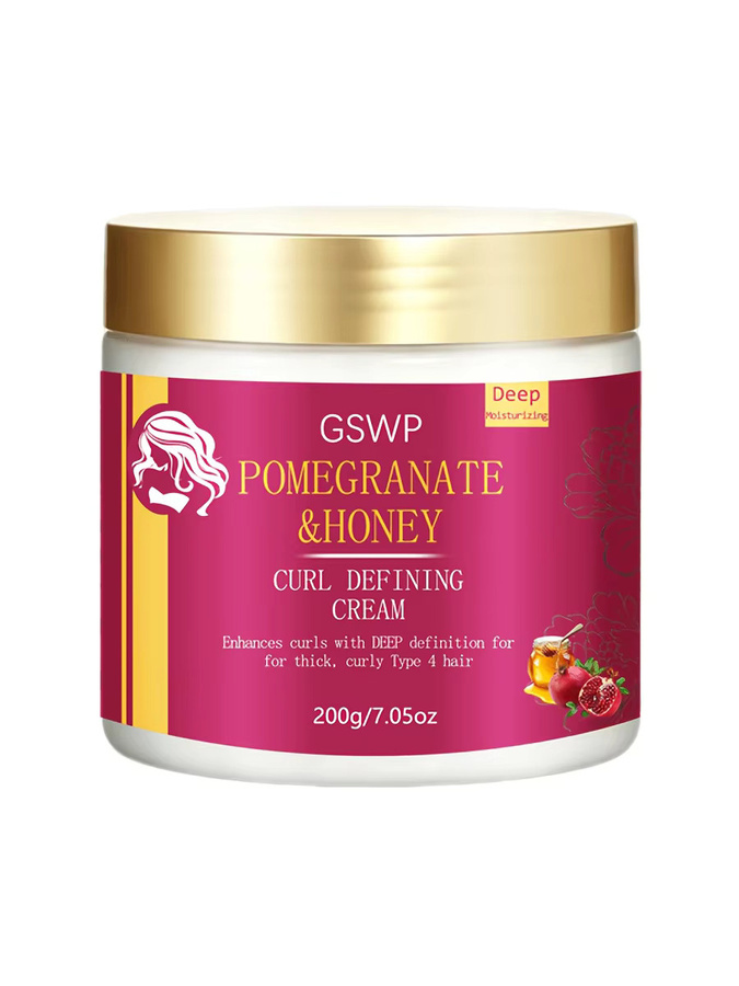 GSWP Lockencreme Granatapfel & Honig, 200g/400g, für lockiges Haar - Bild 6