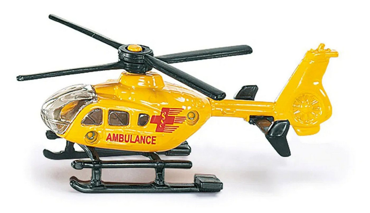 Siku Rettungshubschrauber, Spielzeug-Auto, Einsatzfahrzeug - Bild 1
