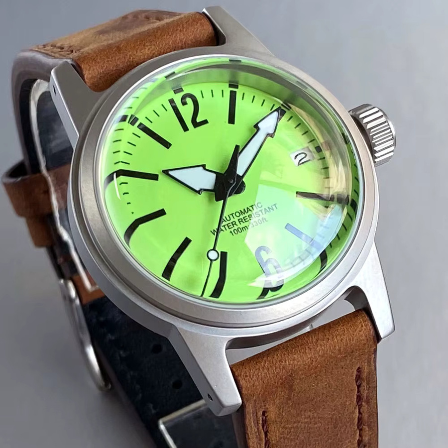 Tandorio Armbanduhr, Automatik, Edelstahl, Saphirglas, 36 mm, Herren - Bild 2