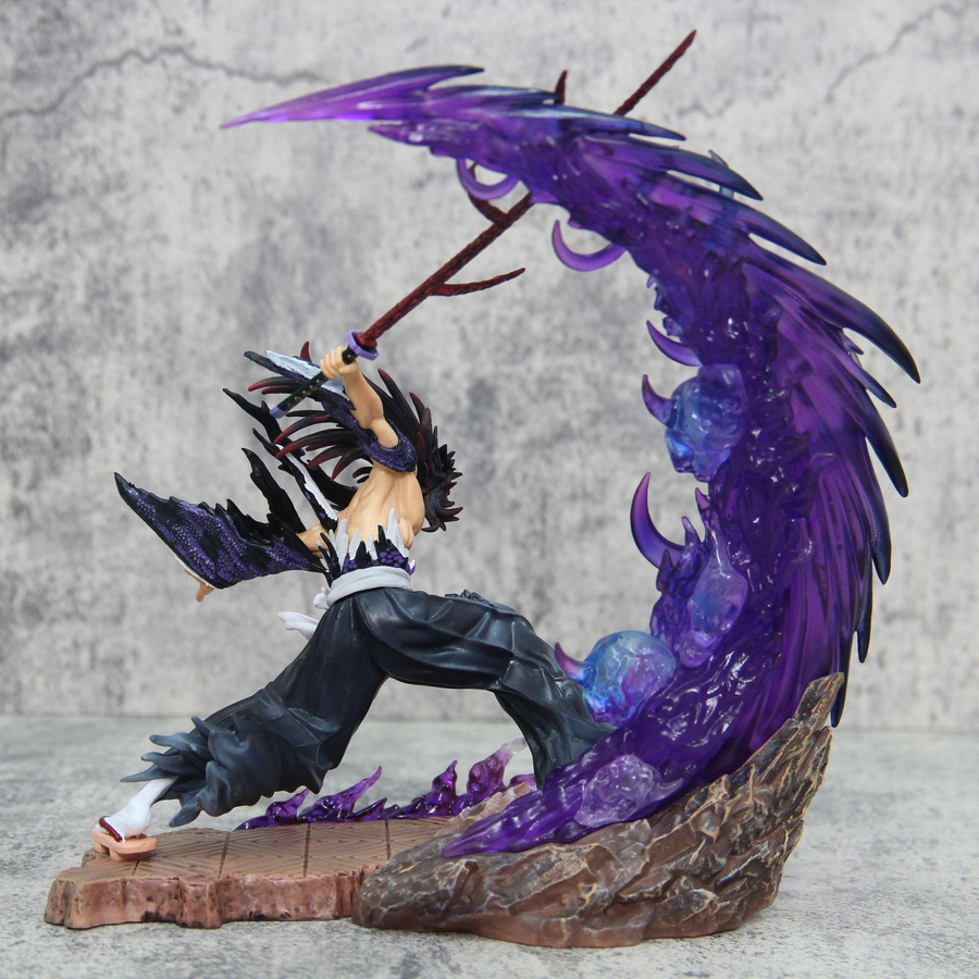 Yiran toy 1 Demon Slayer Tsugikuni Yoriichi Actionfigur mit Licht PVC 23cm - Bild 2