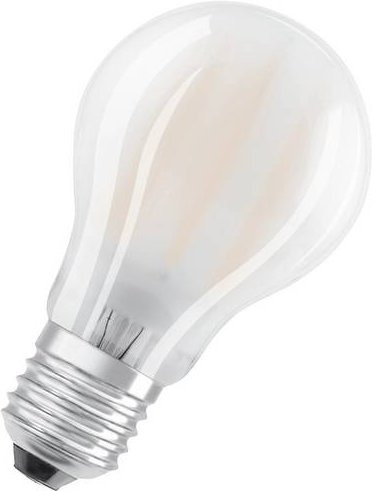 Osram LED Base Classic A Lampe, 3er Pack, Warmweiß 2700K, E27, 7,5W (entspricht 75W), matt, Durchmesser: 60 mm, Höhe: 105,5 mm - Bild 1