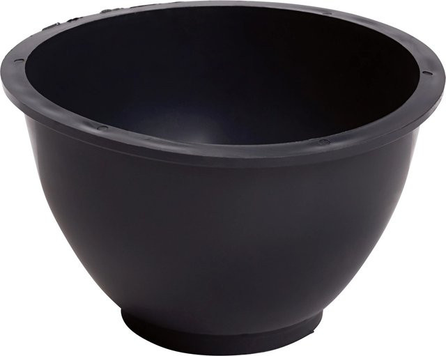 LUX-TOOLS Gipsbecher Classic aus Kunststoff in Schwarz Ø 130 mm - Bild 1
