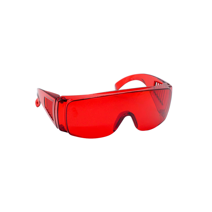 CHIHIRO CARE Dental Schutzbrille aus PC-Material mit Anti-Fog-Beschichtung in Transparent/Klar für Zahnmedizin und Labor - Bild 2