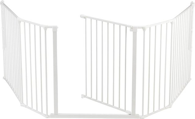 Baby Dan Schutzgitter Flex XL weiß, erweiterbar, Höhe: 71 cm, Breite: 90-278 cm - Bild 1