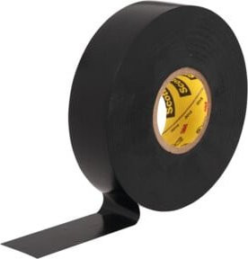 3M Elektro-Isolierband Schwarz Breite: 19 mm, Länge: 33 mm - Bild 1