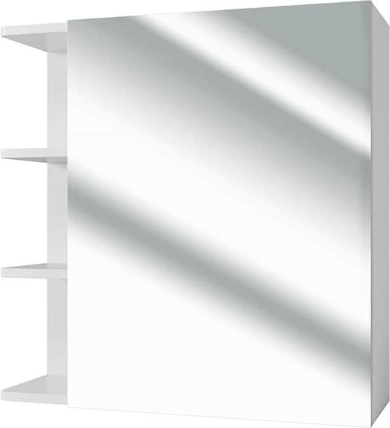 Vicco Spiegelschrank Fynn Weiß B/H: 62 x 64 cm - Bild 1