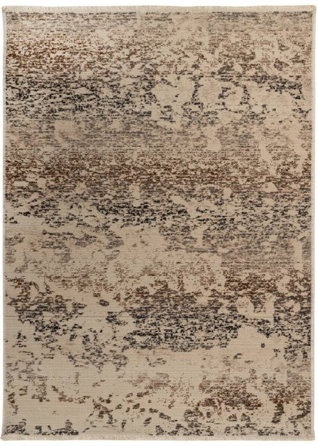 Kayoom Kurzflorteppich Charin 225 Beige B/H/L: 180 x 0,35 x 120 cm - Bild 1