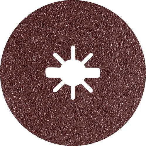 Bosch Fiberscheibe für Metall, Durchmesser: 125 mm, Körnung: 36, Farbe: Braun, 5er Pack - Bild 1