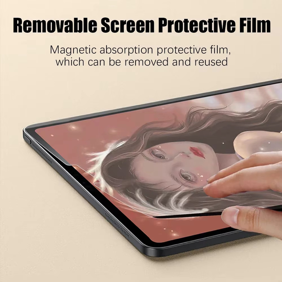 Magnetische Schutzfolie für Apple iPad in Transparent für verschiedene Generationen und Modelle - Bild 3